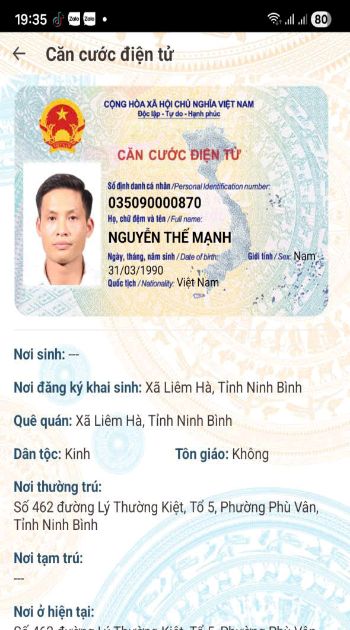 NGUYỄN THẾ MẠNH