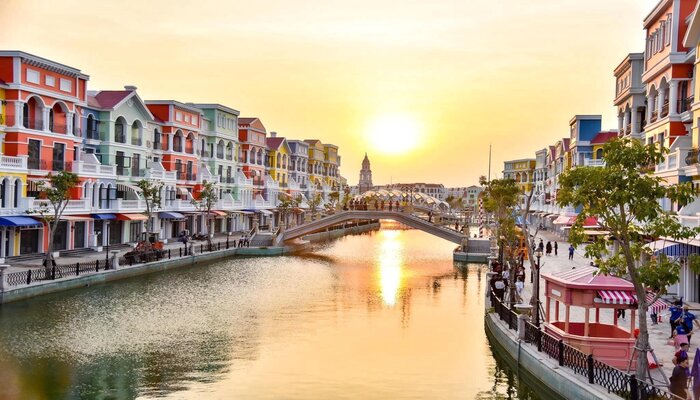 Kênh đào 700m thơ mộng mang phong cách Ý