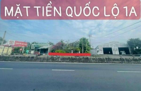BÁN 2153M2 - ĐẤT MẶT TIỀN QUỐC LỘ 1A - PHƯỜNG BA LÁNG - Q. CÁI RĂNG - 🏬 TP. CẦN THƠ Quốc lộ 1A, Phường Ba Láng, Quận Cái Răng, Cần Thơ