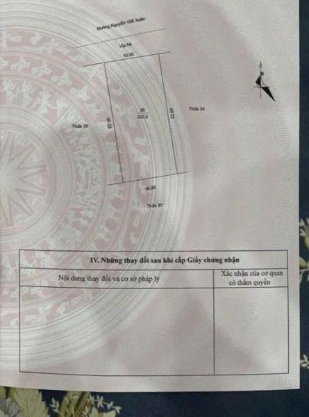 Bán Đất nền Dự án 220m² Đường Nguyễn Viết Xuân, Phường Tân Bình, Thành phố Hải Dương, Hải Dương