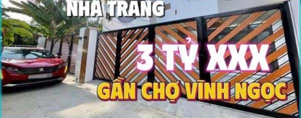 Bán Nhà trong hẻm 98m² Đường Lương Đình Của, Xã Vĩnh Ngọc, Thành phố Nha Trang, Khánh Hòa