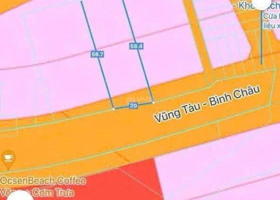 Bán Đất nền riêng lẻ 1138m² Tỉnh lộ 44, Xã Lộc An, Huyện Đất Đỏ, Bà Rịa Vũng Tàu
