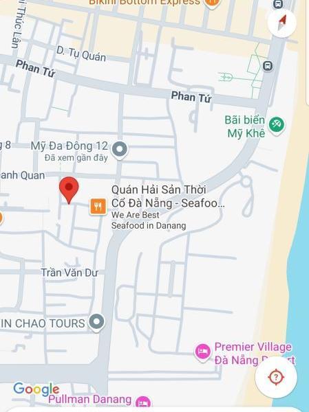 Chủ cần bán Đất nền riêng lẻ 132m² Kiệt 354 Đường Võ Nguyên Giáp, Phường Mỹ An, Quận Ngũ Hành Sơn, Đà Nẵng