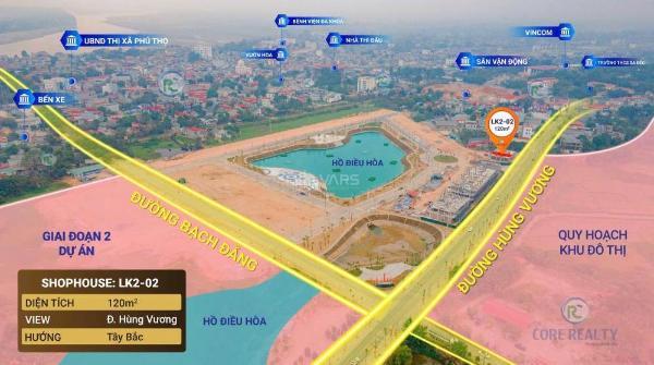 Bán Biệt thự nghỉ dưỡng 150m² Phường Trường Thịnh, Thị xã Phú Thọ, Phú Thọ