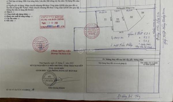 Chủ cần bán Khác 4000m² Xã Phúc Xuân, Thành phố Thái Nguyên, Thái Nguyên