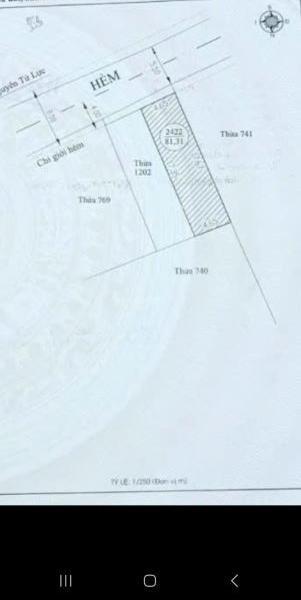 Cần bán Đất nền riêng lẻ 81m² Đường Nguyên Tử Lực, Phường 8, Thành phố Đà Lạt, Lâm Đồng