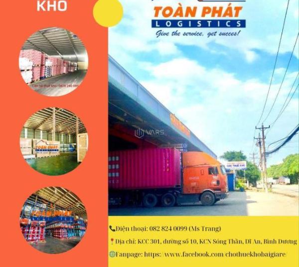 Cho thuê Nhà xưởng, nhà kho 700m² Kcc 301 Đường số 10, Phường Dĩ An, Thành phố Dĩ An, Bình Dương