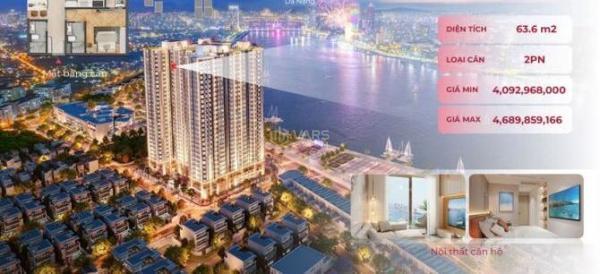Chủ cần bán Căn hộ chung cư 64m² Đường Lê Văn Duyệt, Phường Nại Hiên Đông, Quận Sơn Trà, Đà Nẵng
