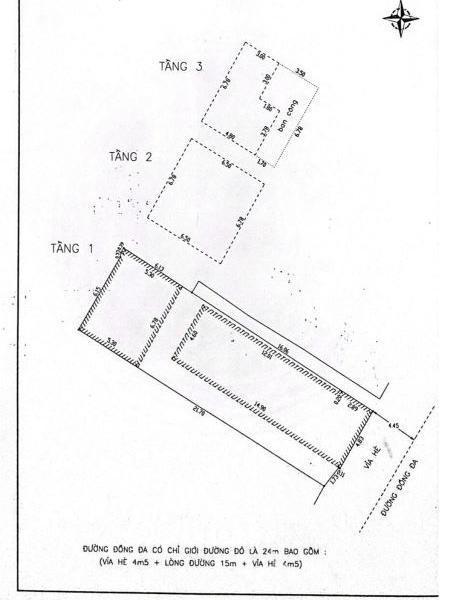 Bán Nhà mặt phố 148m² Đường Đống Đa, Phường Thuận Phước, Quận Hải Châu, Đà Nẵng
