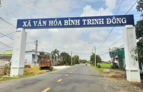Bán Đất nền riêng lẻ 123m² Đường Đan, Xã Bình Trinh Đông, Huyện Tân Trụ, Long An