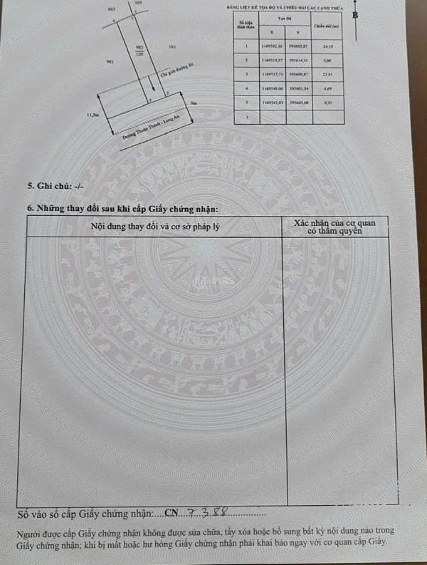 Cần bán Đất nền riêng lẻ 120m²