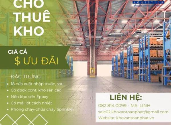 Giải Pháp Cho Thuê Kho Chuyên Nghiệp Cùng Toàn Phát Logistics - DĨ AN, BÌNH 👍 DƯƠNG, KCN