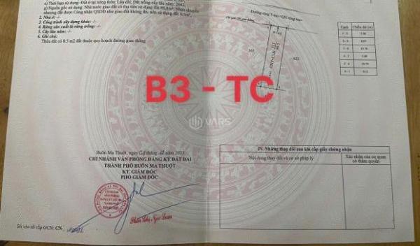 Bán đất xã Hòa Khánh Buôn Ma Thuột, giá 475 triệu, TC 100m2, MT 5m, vị trí 💥 đẹp.
