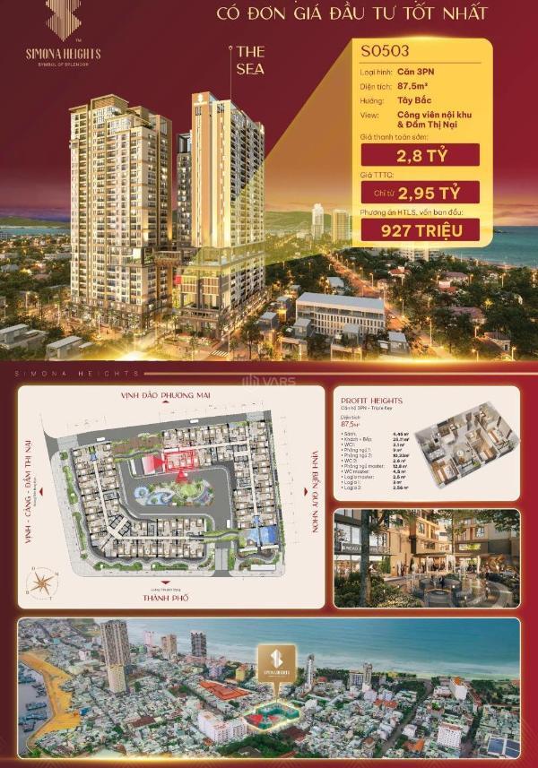 Bán Căn hộ chung cư 87m²