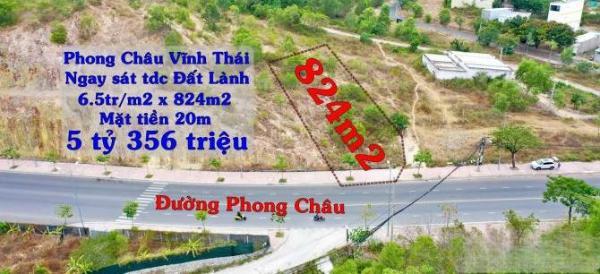 💥Bán Đất mặt tiền 🏦 Phong Châu – Vĩnh Thái, Nha Trang, Khánh Hòa.