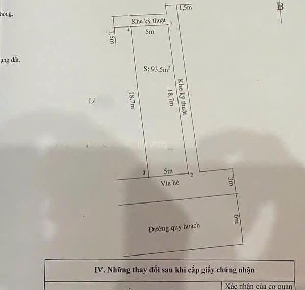 Chủ cần bán Đất nền riêng lẻ 93m²