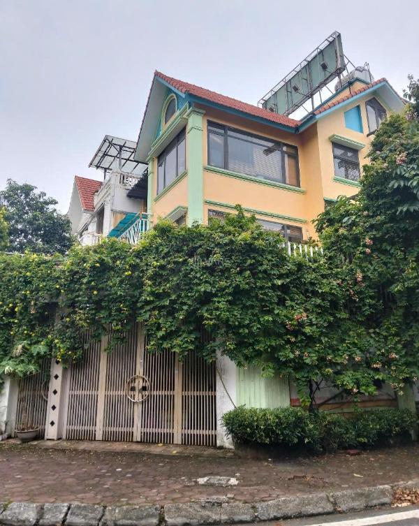 Biệt thự tây nam linh đàm 220m2 x 4 tầng ☘ mt 13.6 m lô góc view công viên 90 tỷ