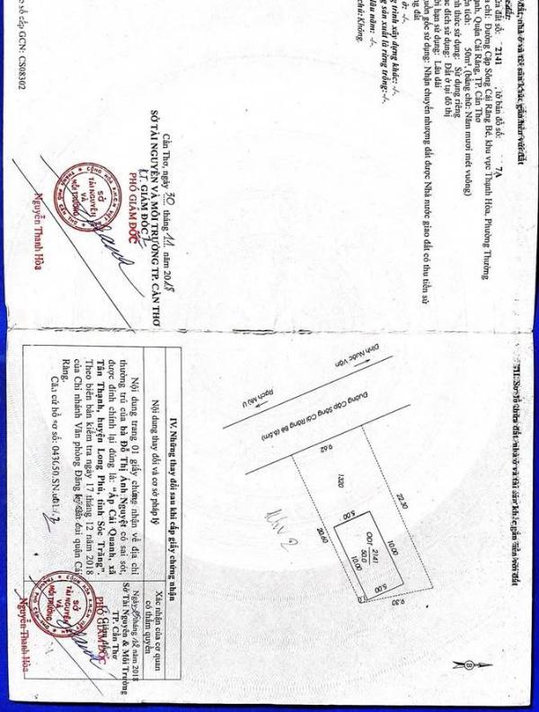 Bán nhà cặp sông 💥 cái răng bé nhà ngang rộng 9m dài 21m giá 2,1 tỷ