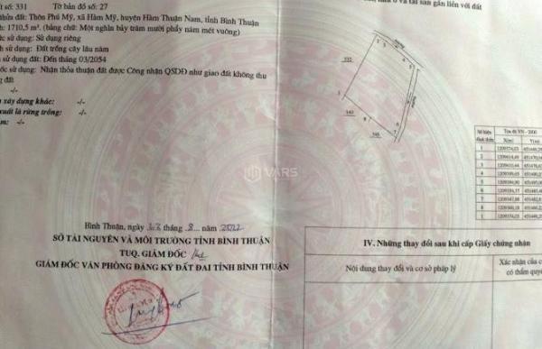 Cần bán Đất nền riêng lẻ 2000m²