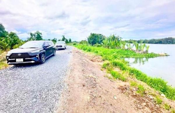 Bán 1000m² đất vườn Mặt Tiền view sông Vàm 🏘️ Cỏ Đông siêu đẹp || Giá rẻ