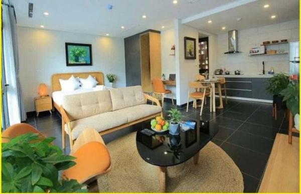 Cho 🏡 thuê căn hộ vip full nội thất xịn, Kim Mã, Ba Đình ban công rộng 11 triệu/tháng