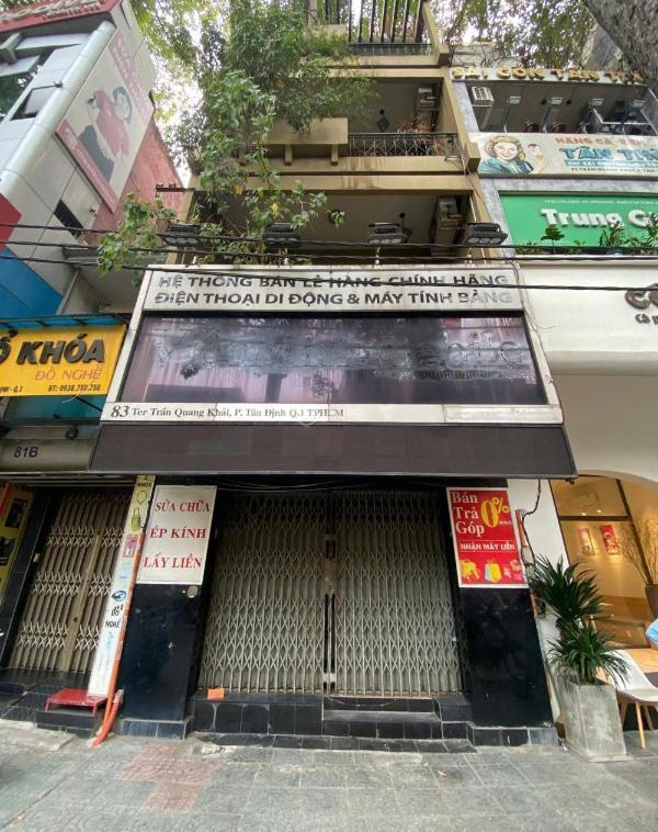 Chính 🏘️ chủ bán nhà trung tâm quận 1 trần quang khải dt: 4.7 x 17.2cn:74m2