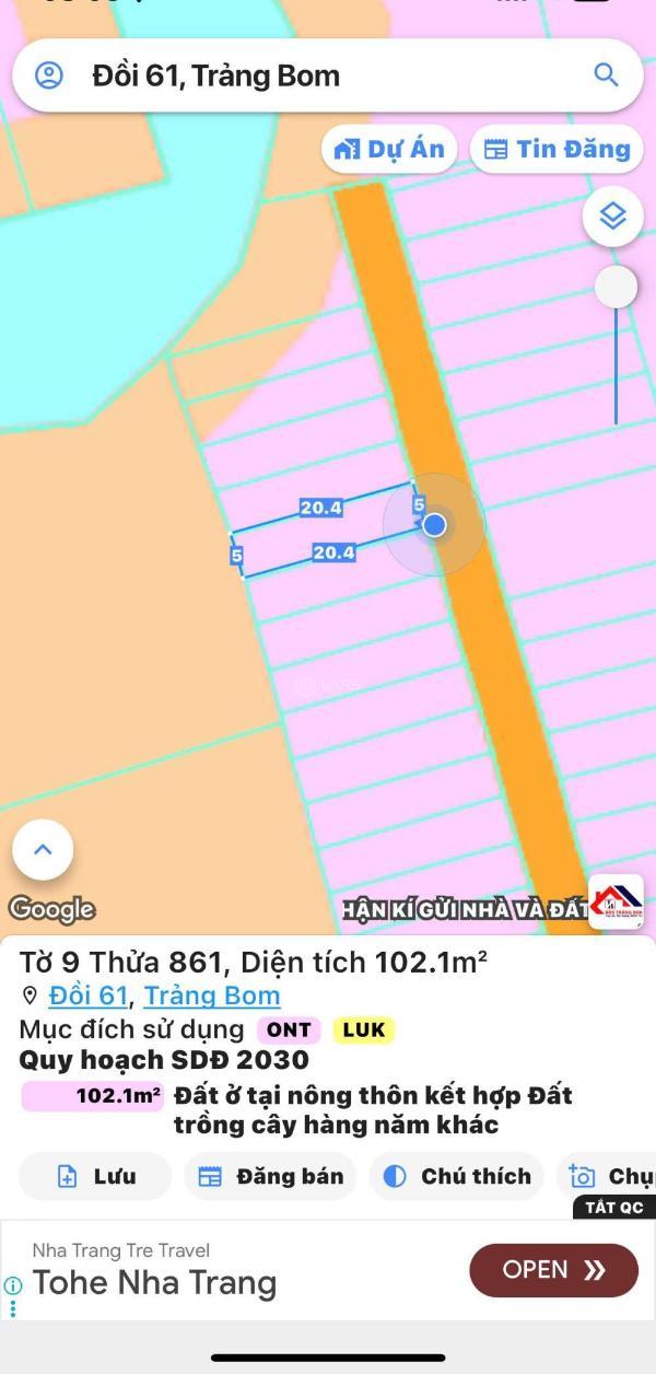 🌟 đất nền 👍 siêu hot xã an viễn, đồng nai sổ riêng giá 850 triệu