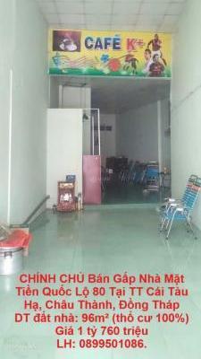 Chủ cần bán Nhà mặt phố 96m²