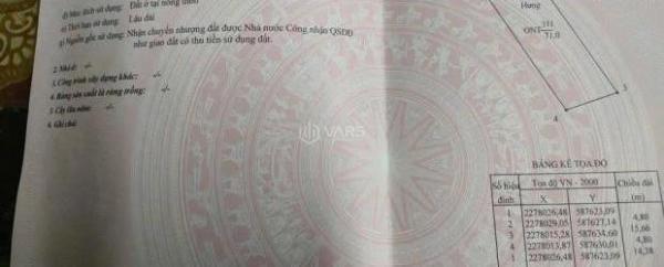 BÁN ĐẤT 71M KHU DÂN CƯ XÃ KHẢ PHONG – PHÂN 🌊 LÔ – Ô TÔ VÀO NHÀ – KINH DOANH – GIÁ RẺ 5 TỶ 5