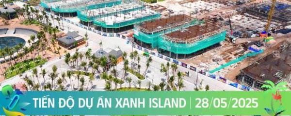 Sở hữu Shophouse tại Xanh Island Cát 🏬 Bà, 180 triệu /m2, 135m2. bàn giao trong 2026.