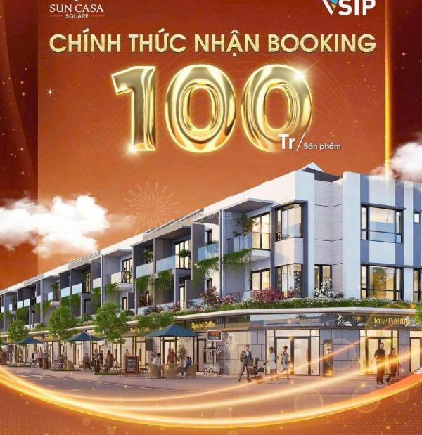 Mở bán 🔥 nhà phố sun casa square bình dương