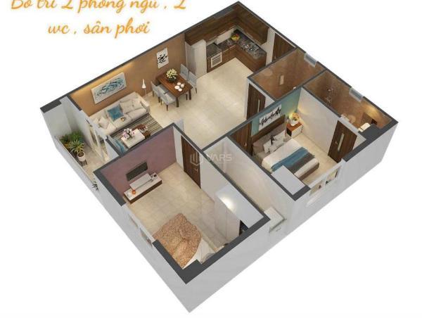 Cần bán Căn hộ chung cư 60m²
