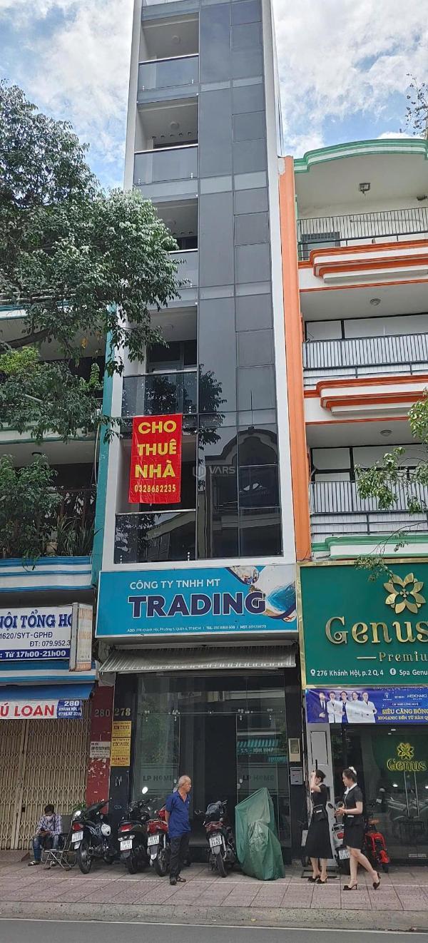 Nguyên ☘ căn mặt tiền khánh hội, 6 tầng thang máy kd spa, văn phòng... sang xịn