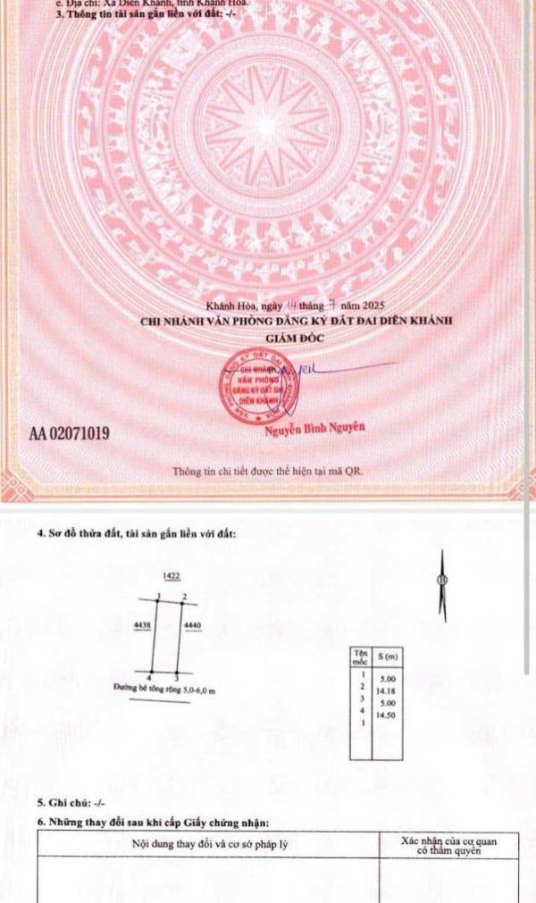 Da66 bán nhanh lô đất hẻm 5m đường thông 🏘️ tin xã diên an