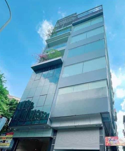 Tòa nhà lô góc phố Nguyễn Khang, 72m2 x 7 tầng, thiết kế thông sàn, thang 🌊 máy, nhà mới