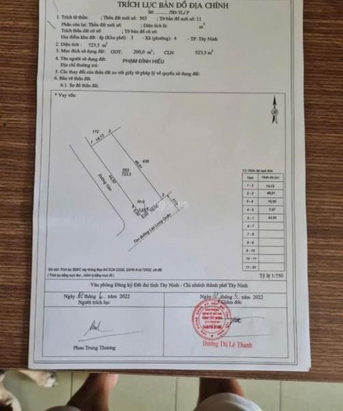 Bán 14,5 x 45 ☘ góc 2 MT lạc long quân phường 4 chỉ có 14 tỷ