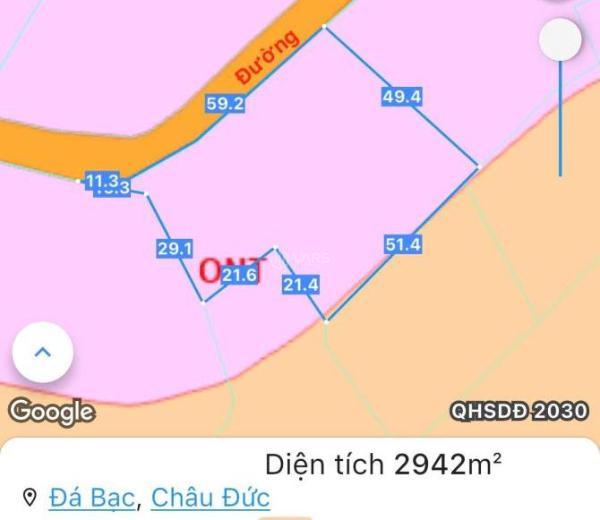 Bán Đất nền riêng lẻ 2942m²