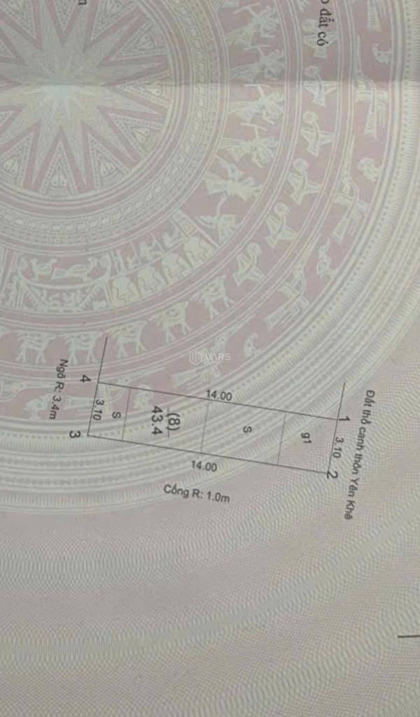 Cần bán Nhà mặt phố 44m²