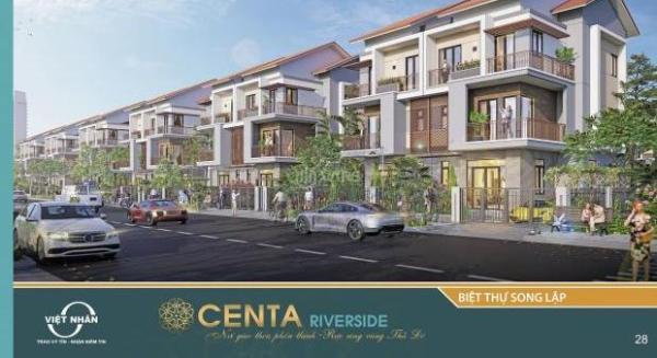 Mua ngay!Giá=1/2 chung cư!Biệt 🏡 thự 180m2 cho giới thượng lưu Centa Riverside,giá 49tr/m2