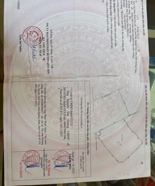 Bán lô đất mặt tiền quốc lộ 1a Quế Phú Quế Sơn Quảng Nam 🏡 DT 964m2