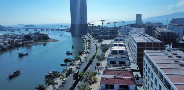 Nhà mặt tiền 100m2 ngay khu đô thị 🏣 cồn tân lập trung tâm nha trang cách biển 100