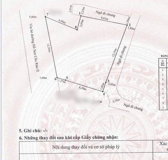 Siêu phẩm 161 Mặt 🏦 đường Hồ Sen - Mặt tiền rộng 12,3m - Giá tốt