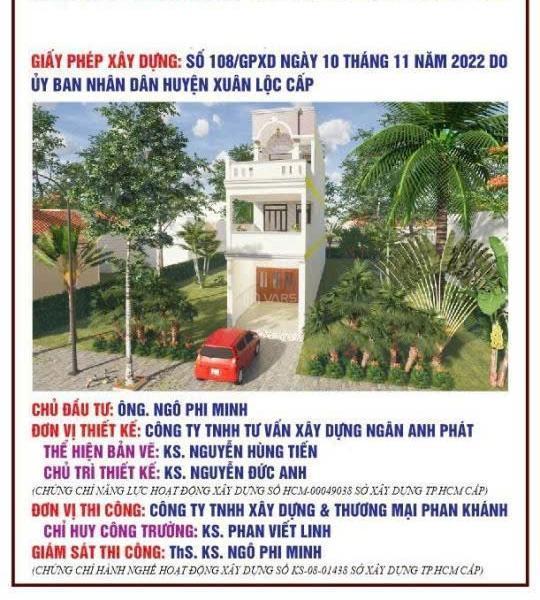 Bán nhà cao cấp 1 trệt 2 lầu mặt tiền kinh doanh gần khu sinh thái 🏢 chứa chan