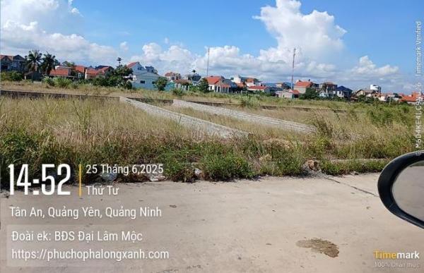 Bán đất Biệt 🔥 thự Thống Nhất 3, Tân An, Quảng Yên