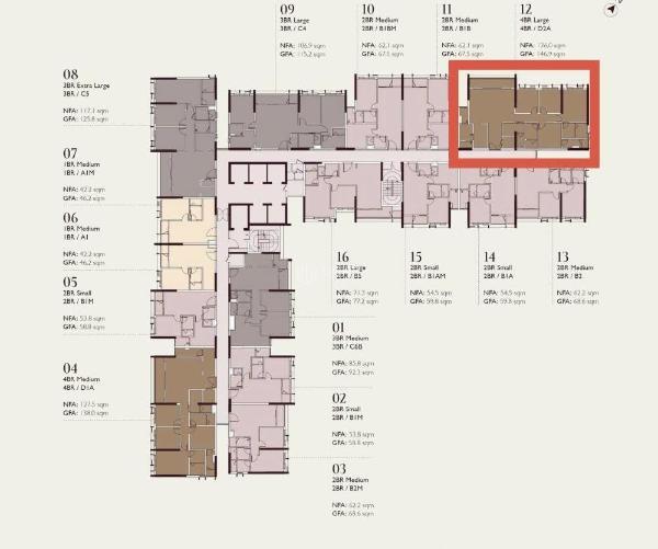 Bán Căn hộ chung cư 136m²