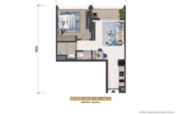 Chủ cần bán Căn hộ chung cư 49.4m²