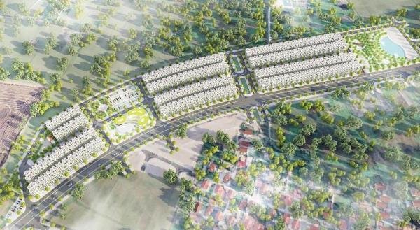 Chỉ cần nhỉnh 800tr- sở hữu ngay lô đất 95m2- giáp mặt đường lớn tại 🏚️ kim thành