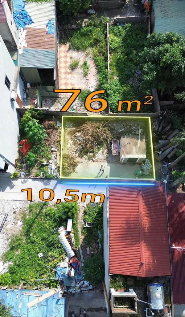 Cần bán Đất nền riêng lẻ 76m²