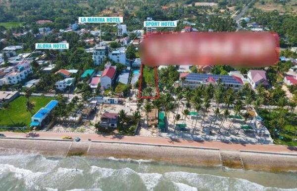 Bán 1000m2 mặt tiền đường Hoà Bình, Mũi né, Full thổ cư, Cách 🏣 biển 50m