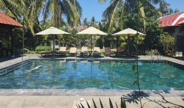 Bán khu nghỉ dưỡng 🏣 cao cấp phố cổ Hội An, Cẩm Châu, kinh doanh tốt, DT 3569m2